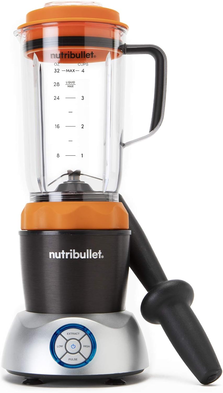 NutriBullet NB50200OR Select 1000 Watt Orange, 32 oz