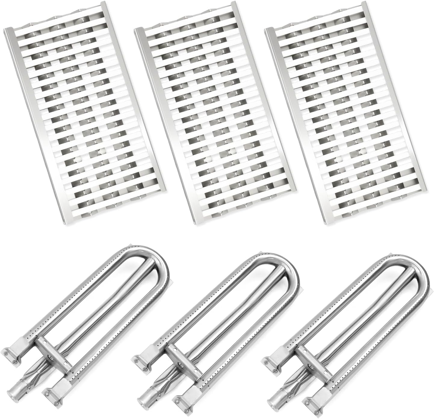 Ceramic Rod Radiant Tray for DCS Grill Parts Replacement Stainless Steel Grill Heat Plates Grill Burners Briquette Tray for 27DBQR, DCS36 BGB36-BQARL, DCS48 BGB48-BQARN, DCS27FS-BQR