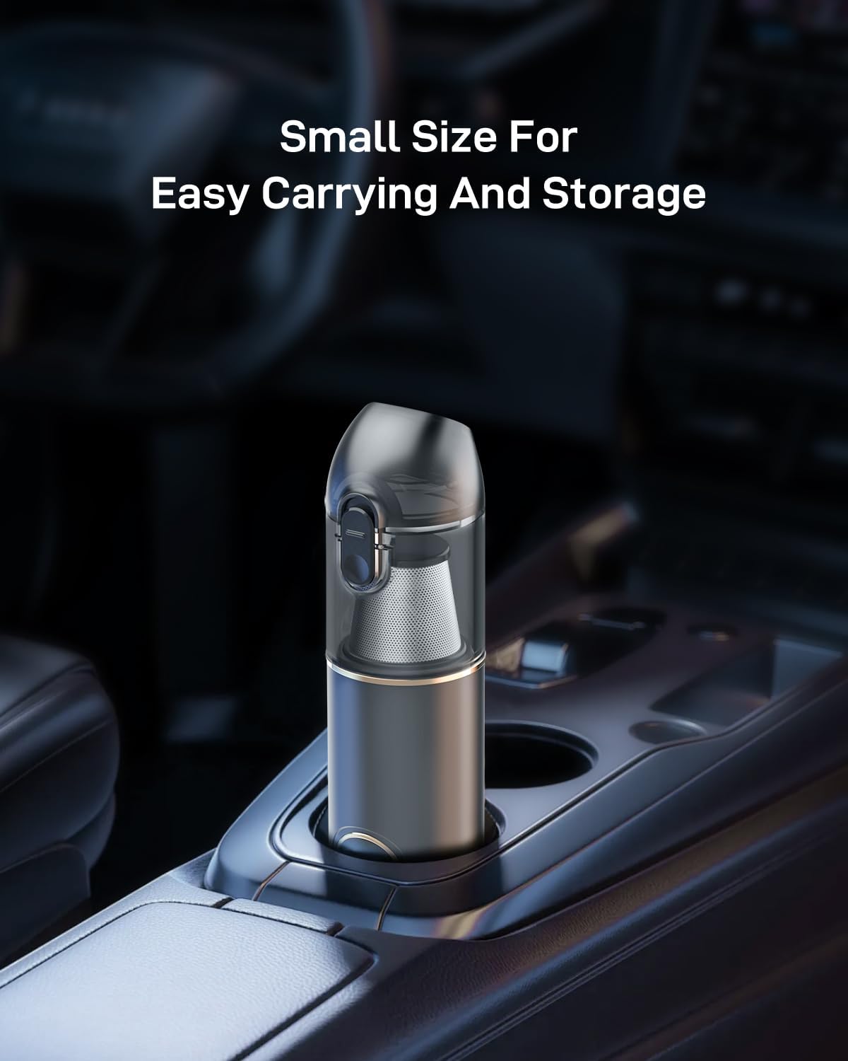 Car Vacuum, 3-in-1 Portable Cordless Handheld Vacuum Cleaner with HEPA Filter, Small Vacuum Type-C Charge, Blow & Suction and 20000pa Suction Power Blowing, for Car, Pet Hair, Office, Keyboards