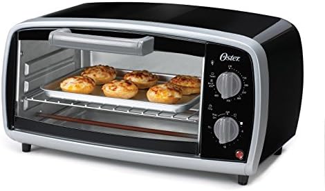 Oster Toaster Oven, 4 Slice, Black (TSSTTVVG01)