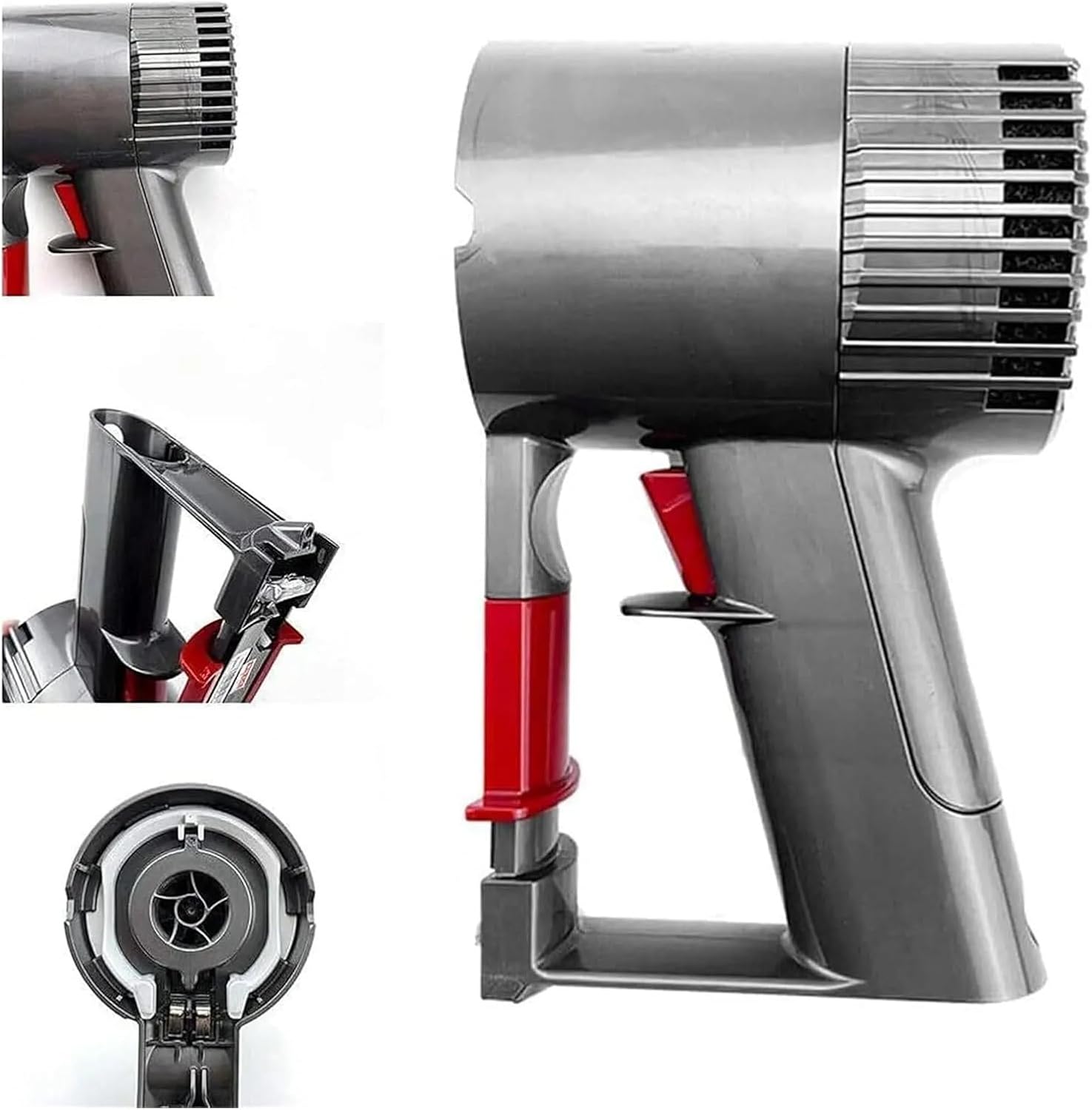 Main Body Shell Motor Handle With Switch Assembly Handle， Compatibility For Dyson V6 DC59 DC62 Handheld Vacuum Cleaner Spare Part Accessory