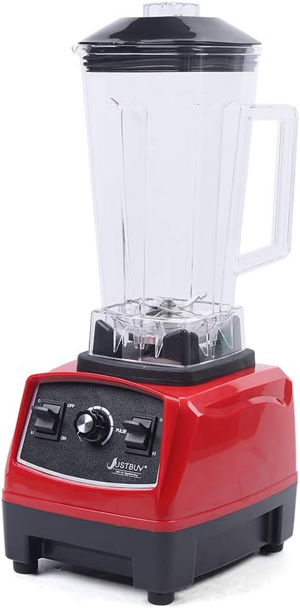 Commercial Food Blender Mixer, 2L 2200W Heavy Duty Countertop Kitchen Blender High Speed Fruit Extractor Juicer for Fruits, Shakes, Smoothies & Soup
