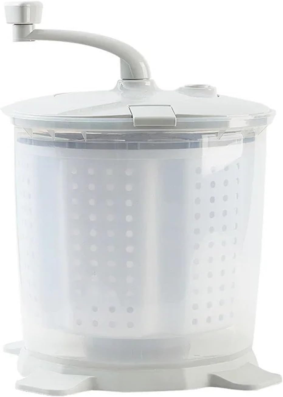 Hand-cranked Power-free Washing Machine With Integrated Washing And Drying For Portable Student Dormitory,for Travel,Camping, RV & Dorms