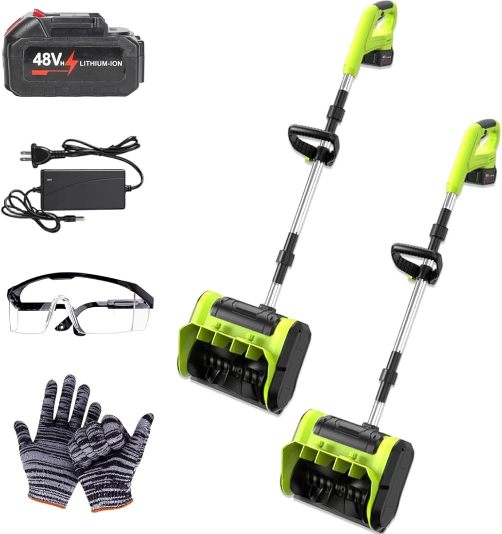 Brushless Cordless Snow Shovel, 13.5