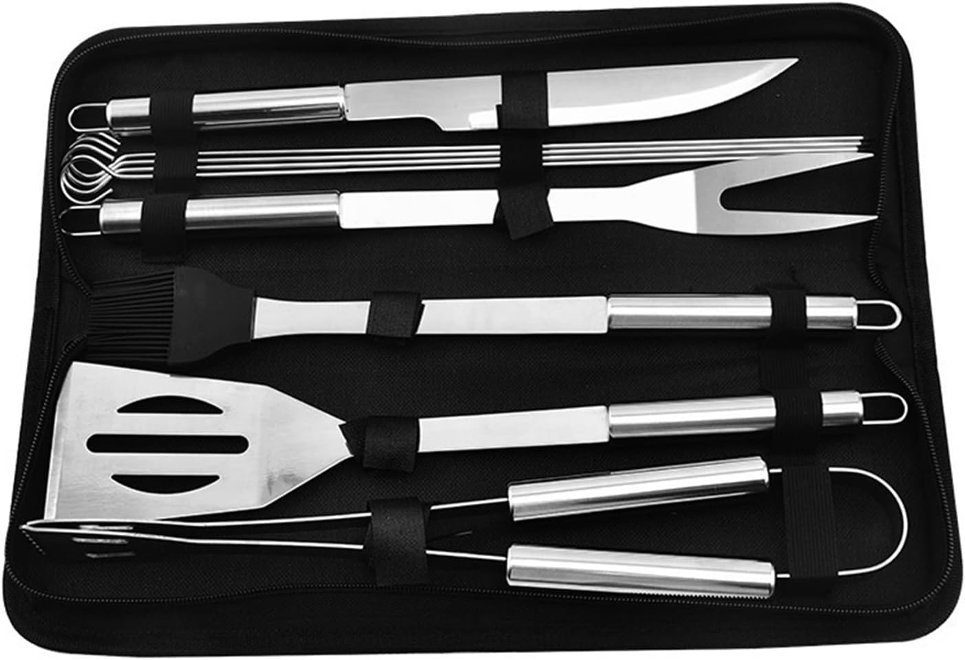 Barbecue Accessories Tool Set Oxford Bag Gear Party Camping Cooking Belt Bag Outdoor BBQ Combination