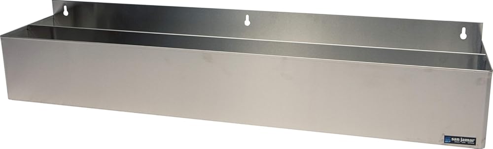 San Jamar Speed Rails with 5 Quart Capacity for Kitchen, Bar, and Restaurants, Stainless Steel, 42.25 Inches, Silver