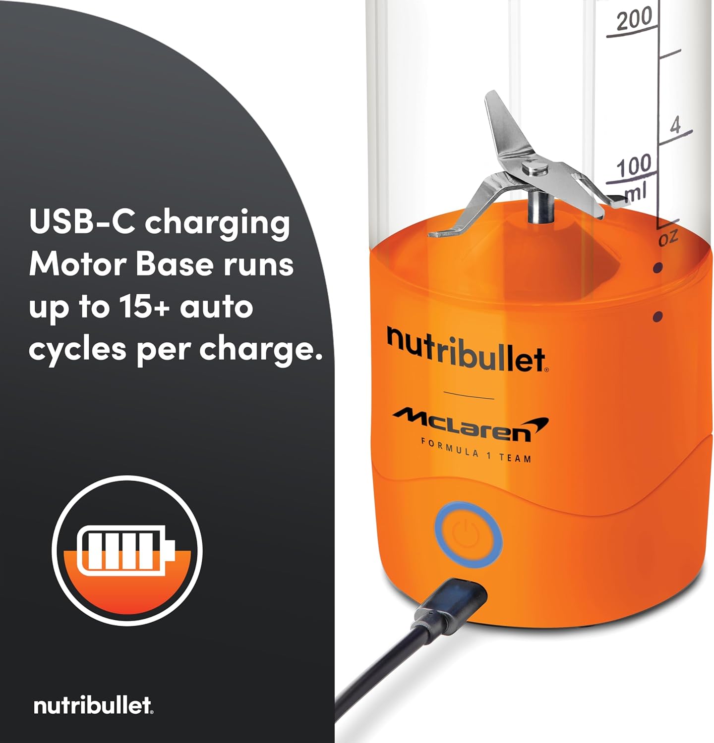 nutribullet® x McLaren Formula 1 Team: Portable Blender, Papaya