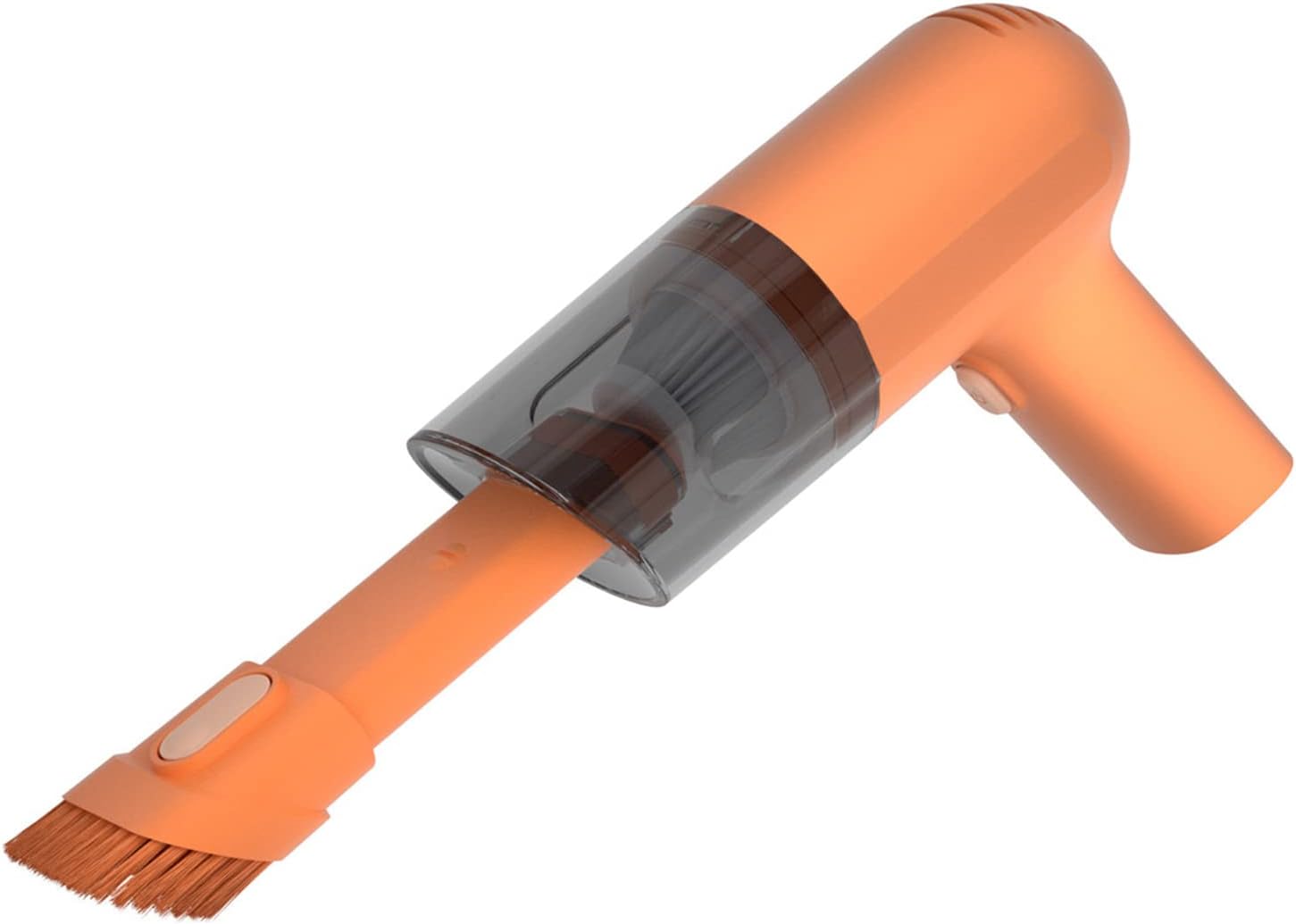Portable Wireless Car Vacuum Cleaner Handheld Powerful Vacuum Cleaner for Car Cordless Home Appliance Car Products Mini Cleaner,Orange