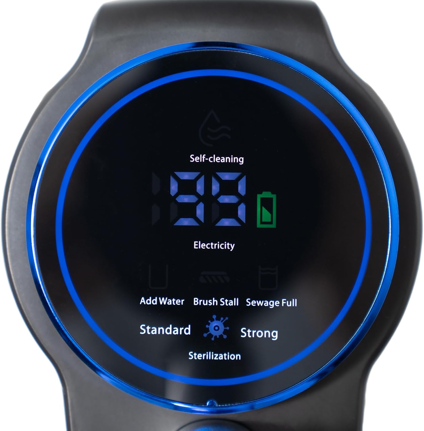 DYRABREST Cordless Vacuum Mop 3 in 1 One-Step Cleaning Wet Dry Vacuum Cleaner Floor Cleaner and Mop Rechargeable Stick Vacuum with Smart Display for Hardwood Floor, Tile and Area Rug