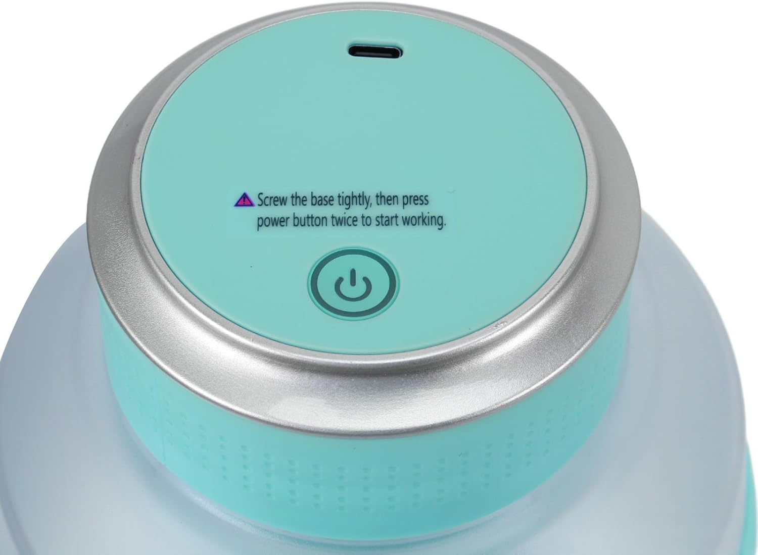 Yoidesu Sport Portable Blender, 2L for Shakes and Smoothies, 18000rpm 4000mAh USB Rechargeable Blender with 6 Blade for Kitchen Outdoor (Turquoise), YoidesuDKRG5APUHQ-14