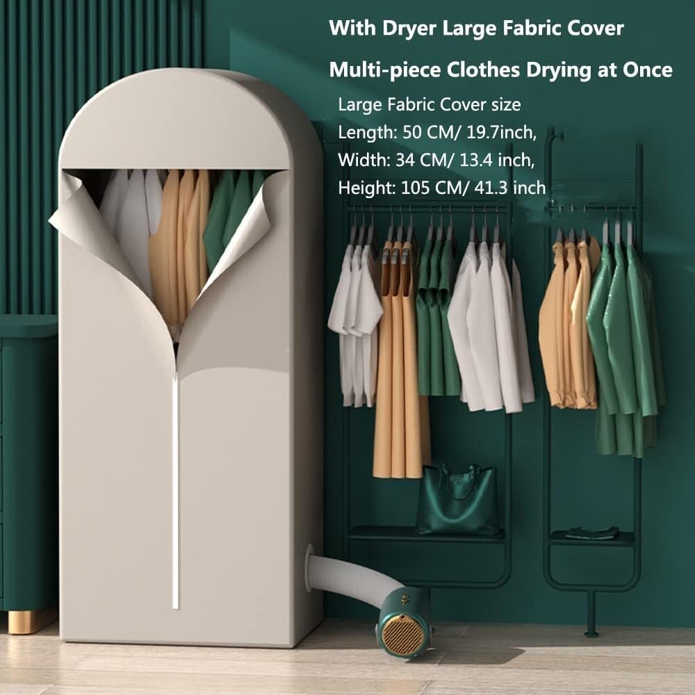 Portable Clothes Dryer Mini/Compact Dryer for Apartment RV Travel Fast-Drying Machine with 2 Gear Adjustable clothes dryers(Yellow)