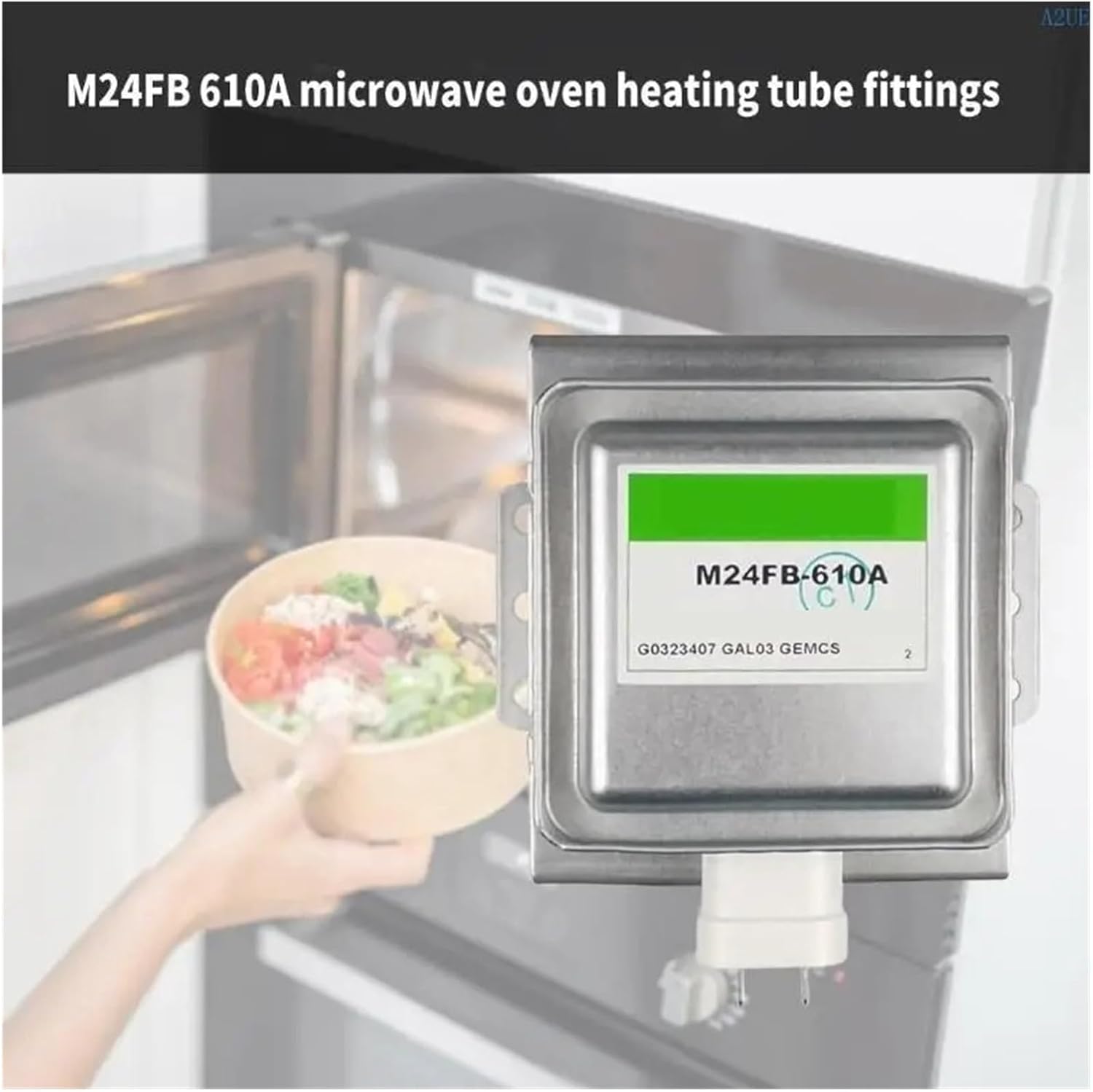 M24FB-610A Microwave Magnetron Appliance Part Oven Tube