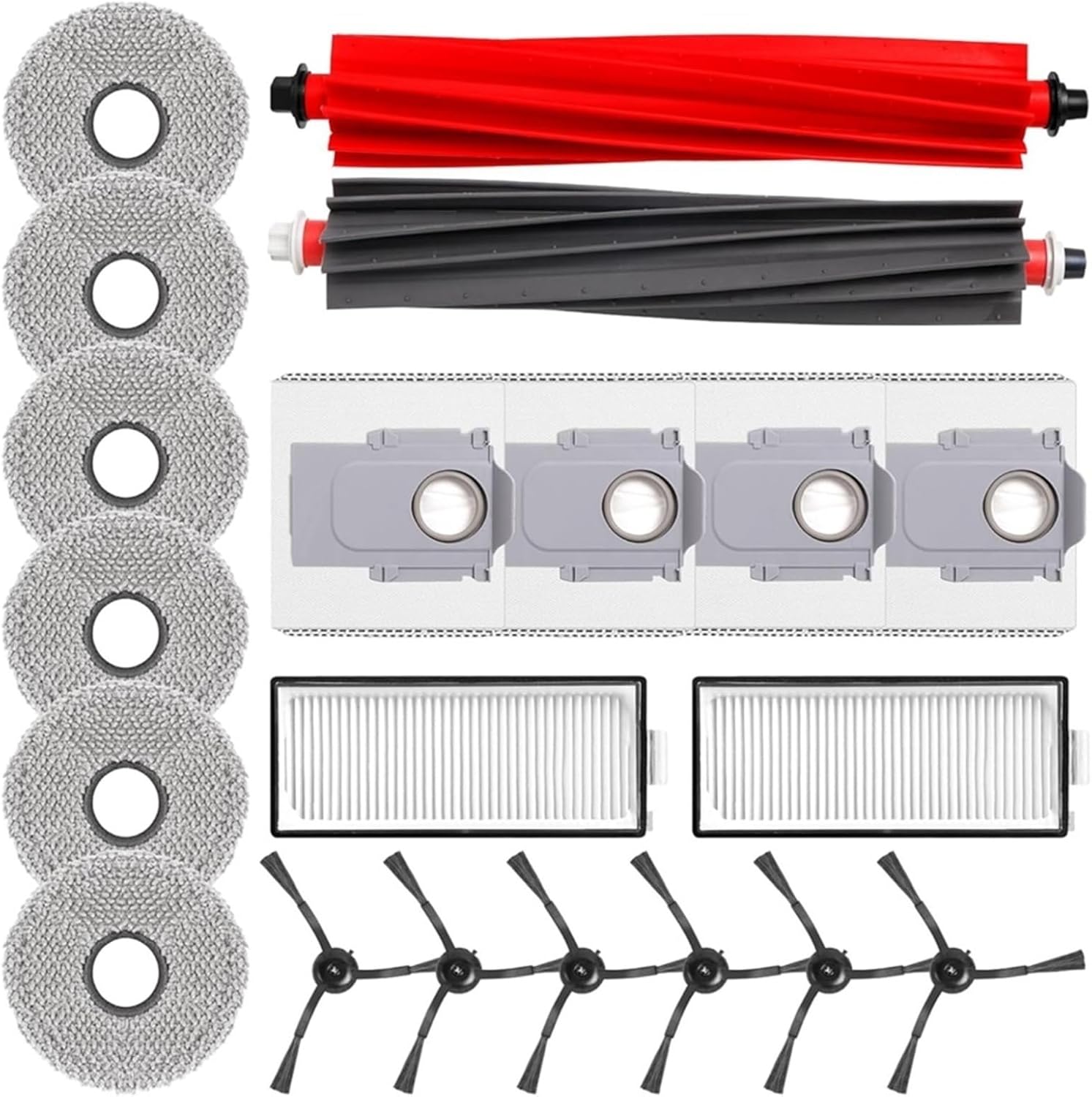 Vacuum Cleaner Bags, Compatible with Roborock Q Revo Master, Robot Vacuum Cleaner Parts, Cleaning Accessories, Vacuum Brushes, Mop Cloth, Sweepers & Accessories