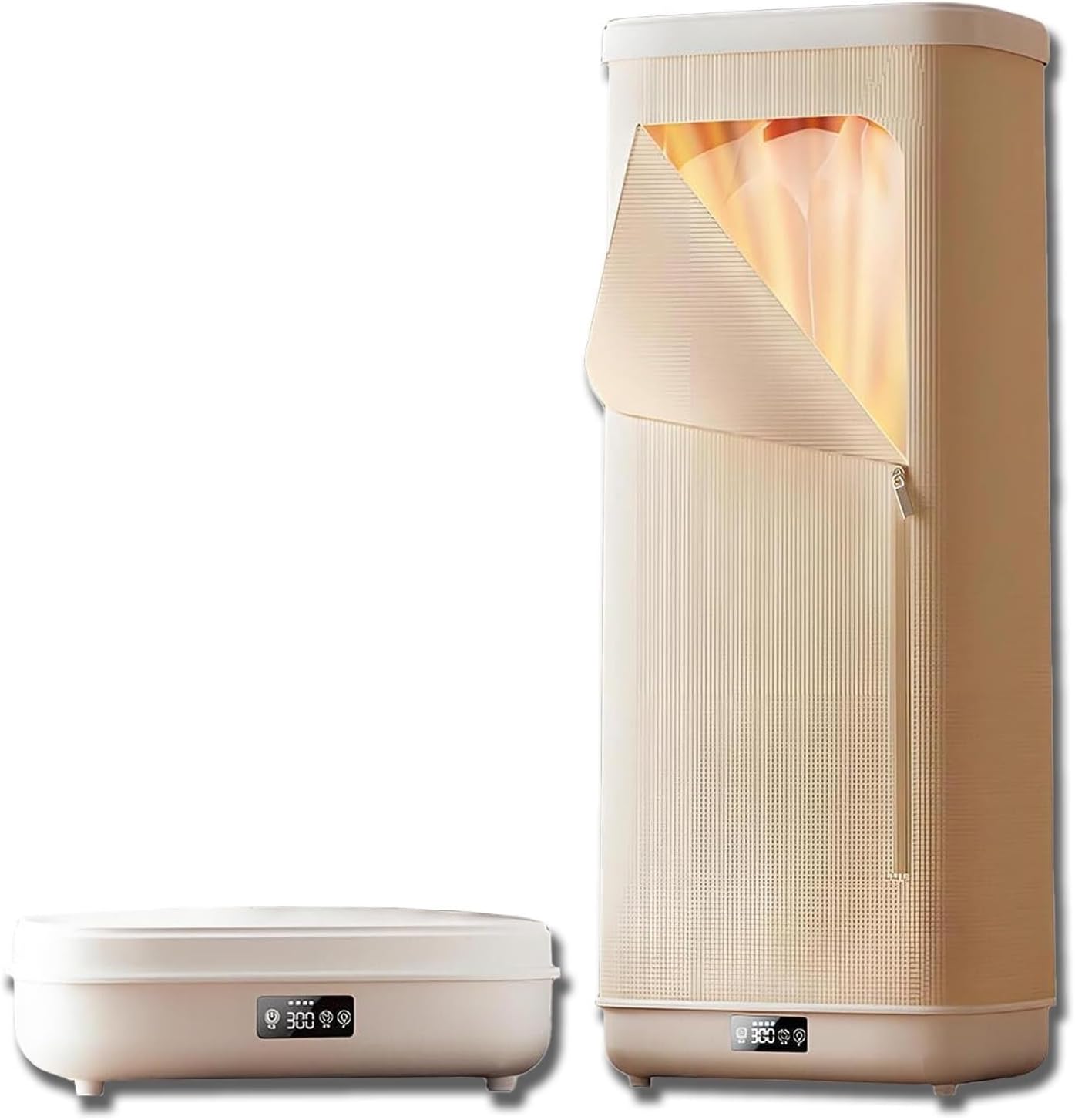 Automatic Ironing Machine,Portable Clothes Dryer,Automatic for Home,240 Minutes Timer,for Homes, Trips and Other Places