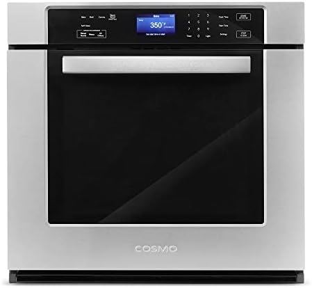 COSMO COS-30ESWC 30 in. Haven Collection 5 cu. ft. Electric Wall Oven with True European Convection and Self Cleaning in Stainless Steel