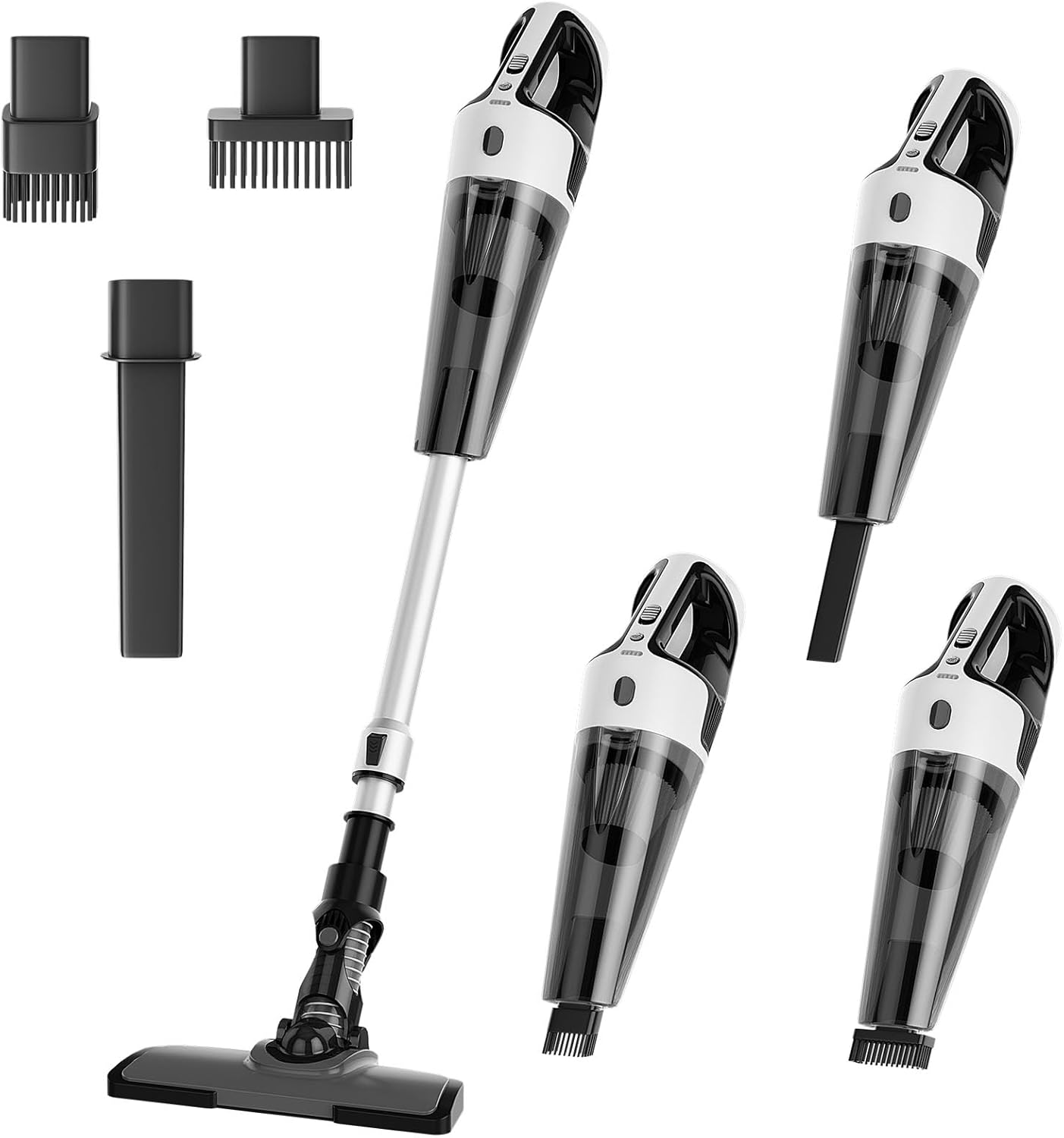 Cordless Vacuum Cleaner - Vacuum Cleaners for Home, Lightweight High Power Stick Vac for Pet Hair Carpet Hardwood Floor, Handheld Portable Wireless Rechargeable Battery Household Car Vac