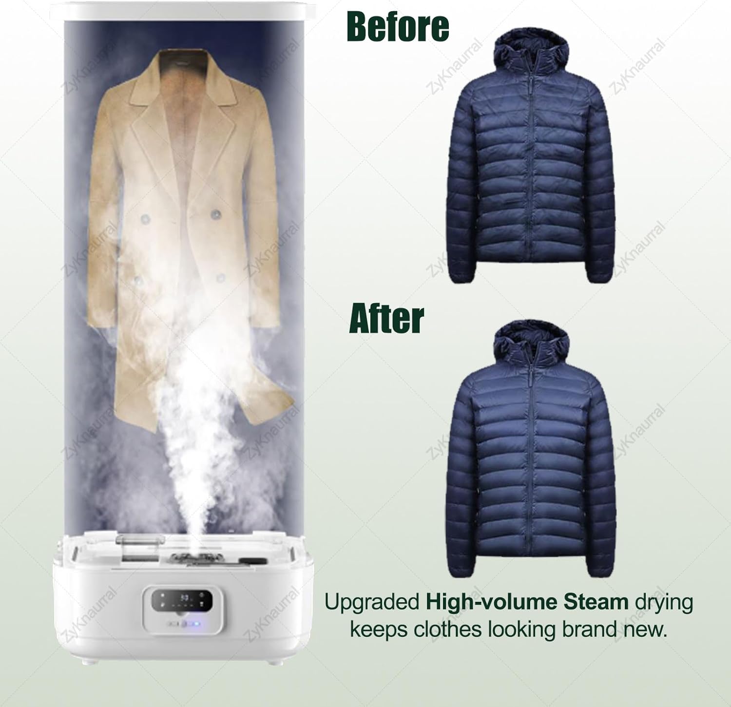 Household Folding Dryer, Iron and Dryer, 900W Portable Automatic Steam Ironing Machine with Remote Control, Folding & Quick-Drying for Home Apartment & Travel Use