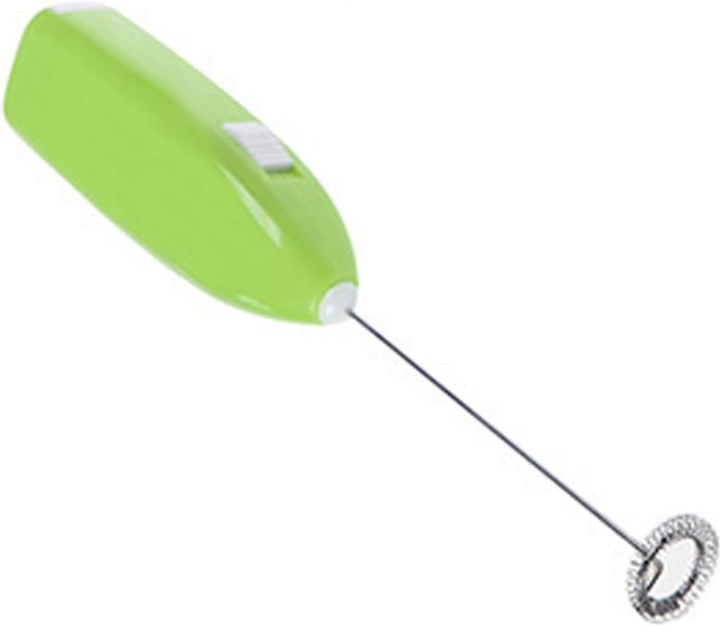 Cordless Electric Hand Blender, Hand Blender, Waterproof, Small Plastic Metal Home use, Suitable for Latte, Cappuccino (Green)