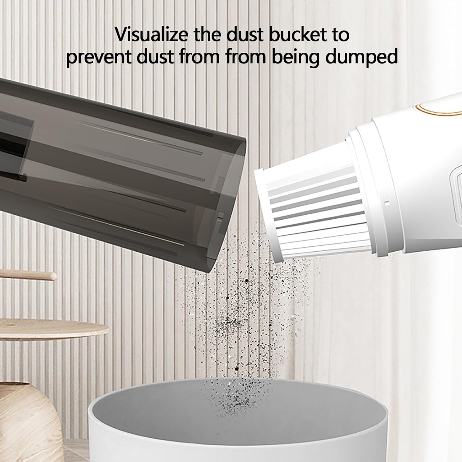 Vacuum Cleaner Cordless Stick, Suction 6000pa, Lightweight Handheld Vacuum Runtime of 20 Minutes, for Hardwood Floors and Carpet Pet, Rechargeable