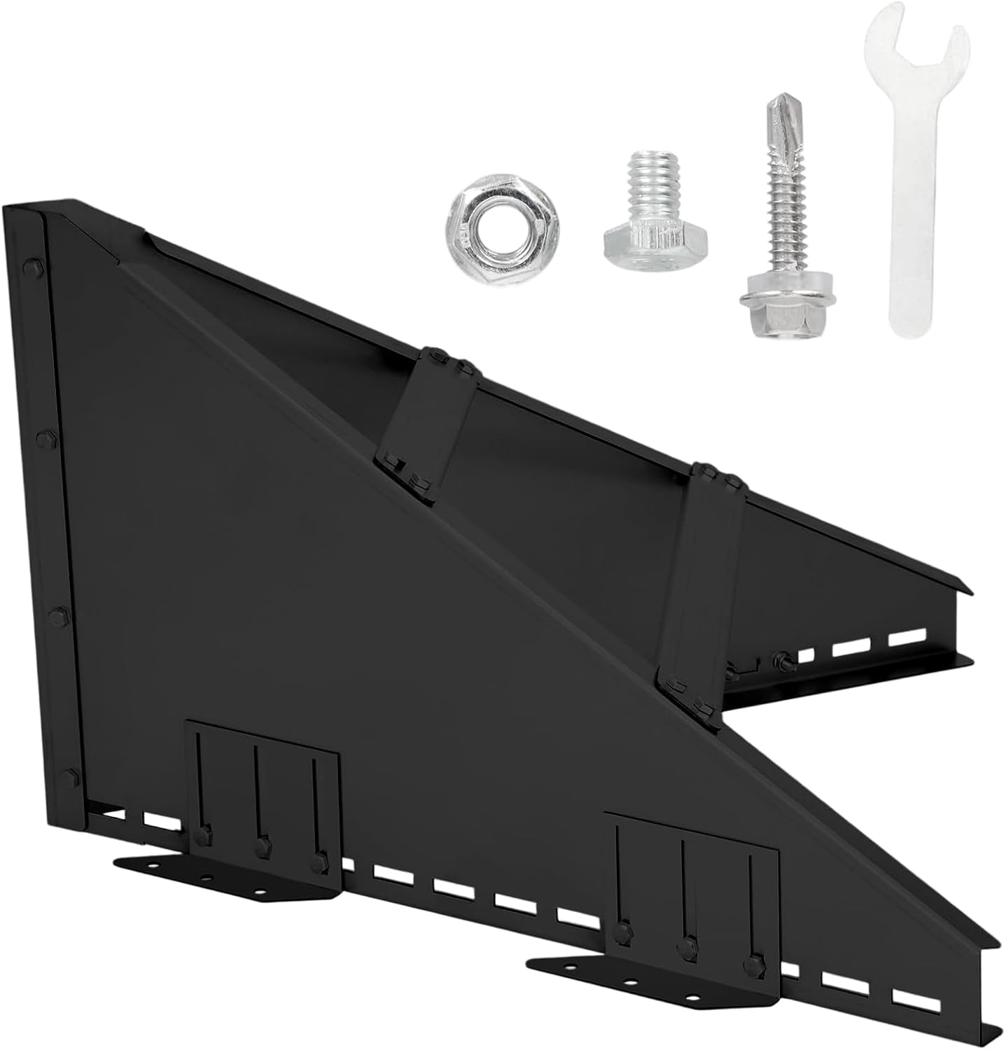 PakaLife Snow Guards for Roof,Snow Splitter&Diverters Guards for Metal Roofs,Snow Removal (Black)