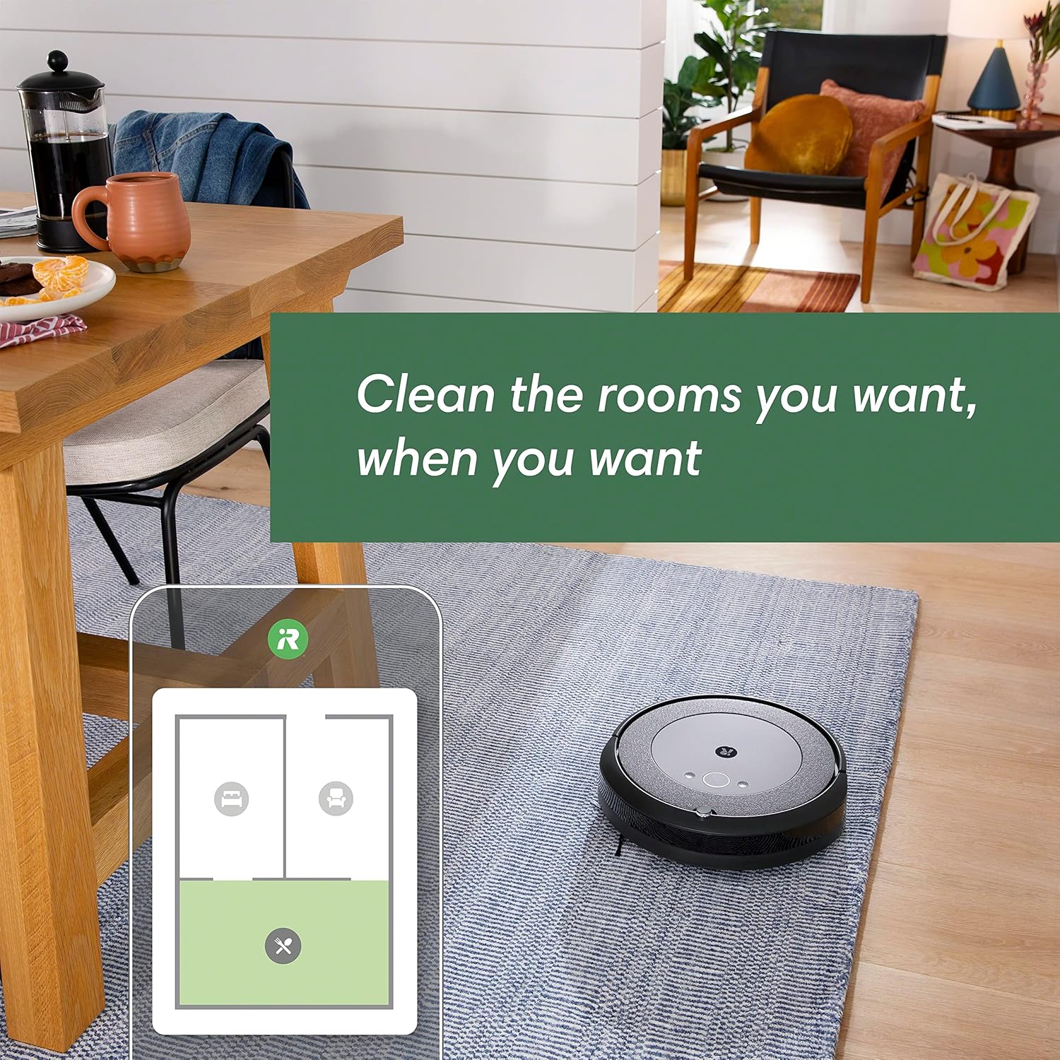 iRobot Roomba i3+ EVO (3550) Robot Vacuum and Braava Jet m6 (6113) Robot Mop Bundle - Wi-Fi Connected, Smart Mapping, Works with Alexa, Precision Jet Spray, Corners & Edges, Ideal for Multiple Rooms