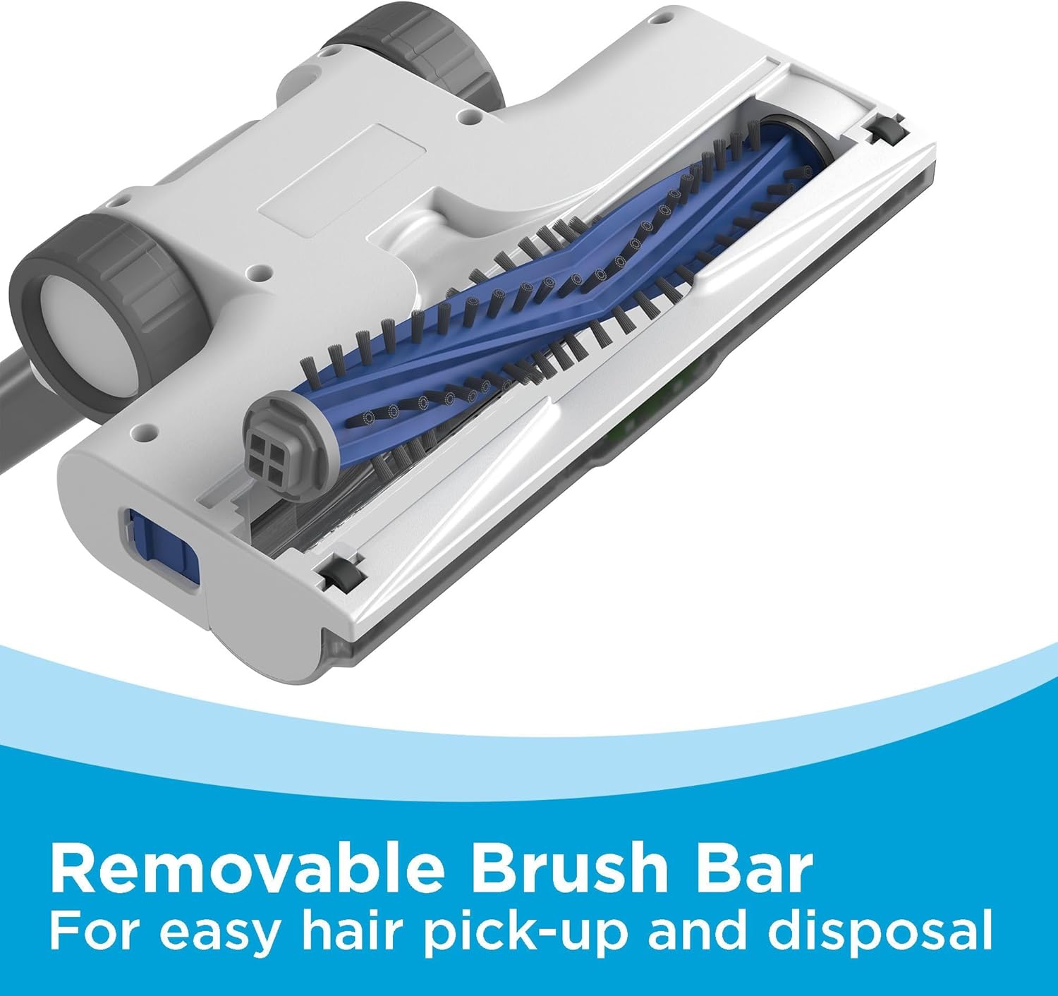 BLACK+DECKER POWERSERIES 16V MAX Stick Vacuum Cordless Rechargeable with LED Lights,Portable Vacuum Cordless, Lightweight, Anti-Tangle, Self-Standing, Multi-Surface, White (BHFEA420J)