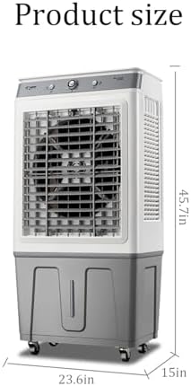 Household Stand Up Air Conditioner,Evaporative Air Cooler,45L Water Tank,Three Adjustable Wind Speeds Portable Air Conditioner,for Hotels, Restaurants, Workshops,supermarkets,etc