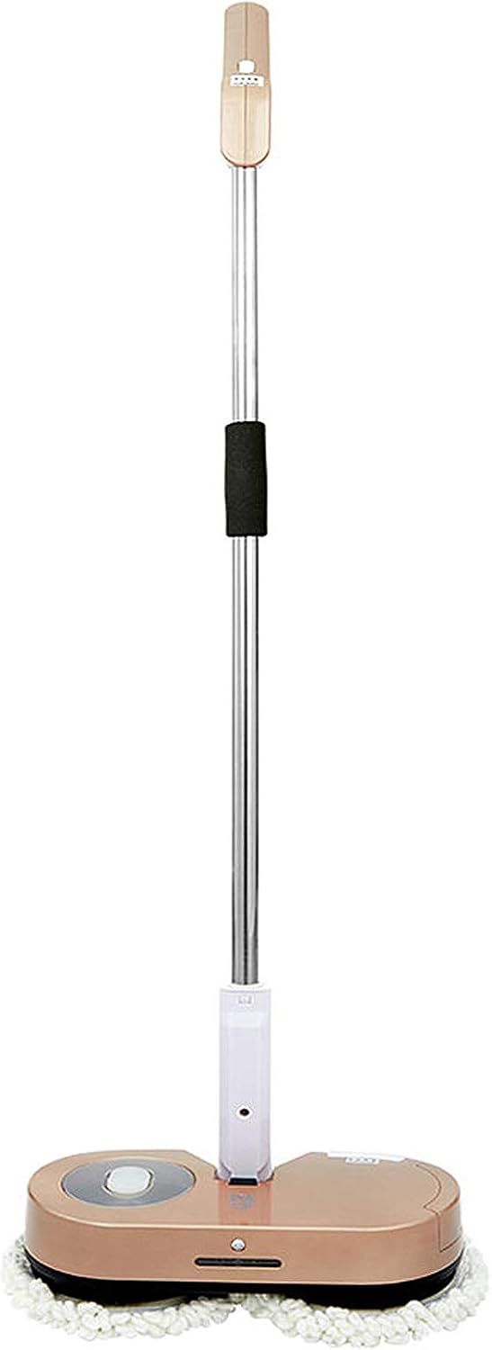 Steam Mops Home Wireless Electric Mop Mopping Machine Cleaning Machine Hand-Held Vacuum Floor and Carpet Steam Cleaner with LED Light Orange (Orange)