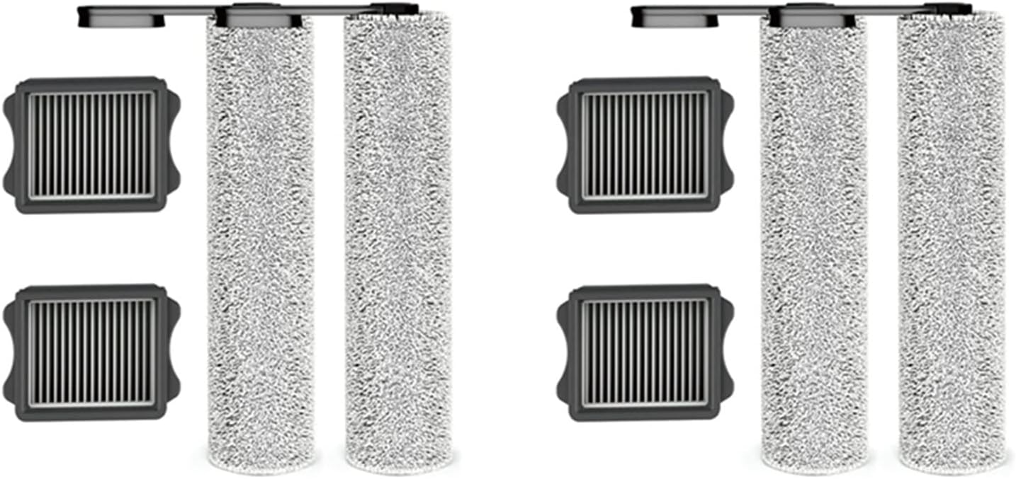 4X Replacement Main Roller Brush HEPA Filter ，Compatible for Tineco Floor ONE S5 Cordless Wet Dry Vacuum Cleaner Accessories
