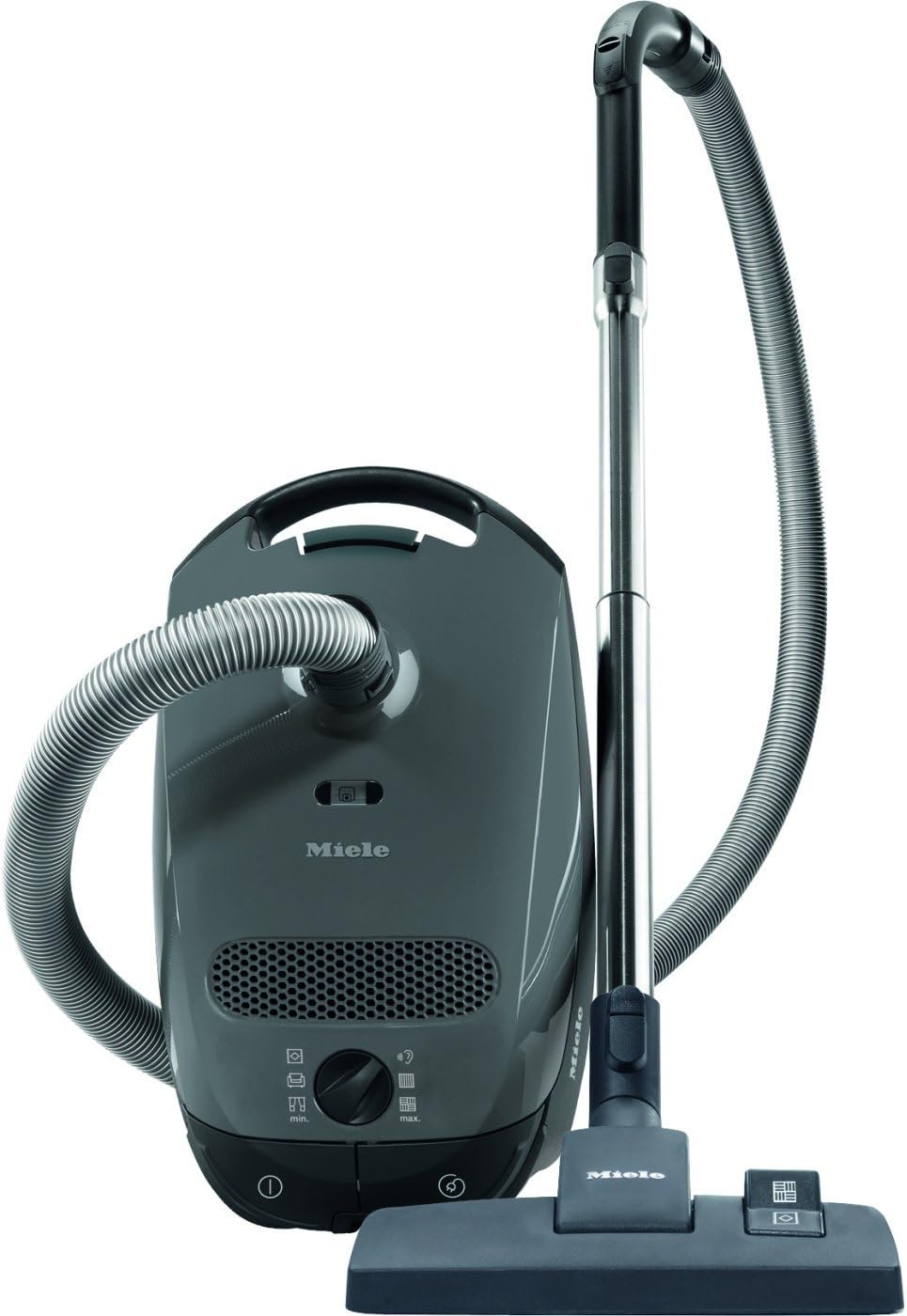 Miele Classic C1 Limited Edition Canister Vacuum Cleaner, Graphite Grey