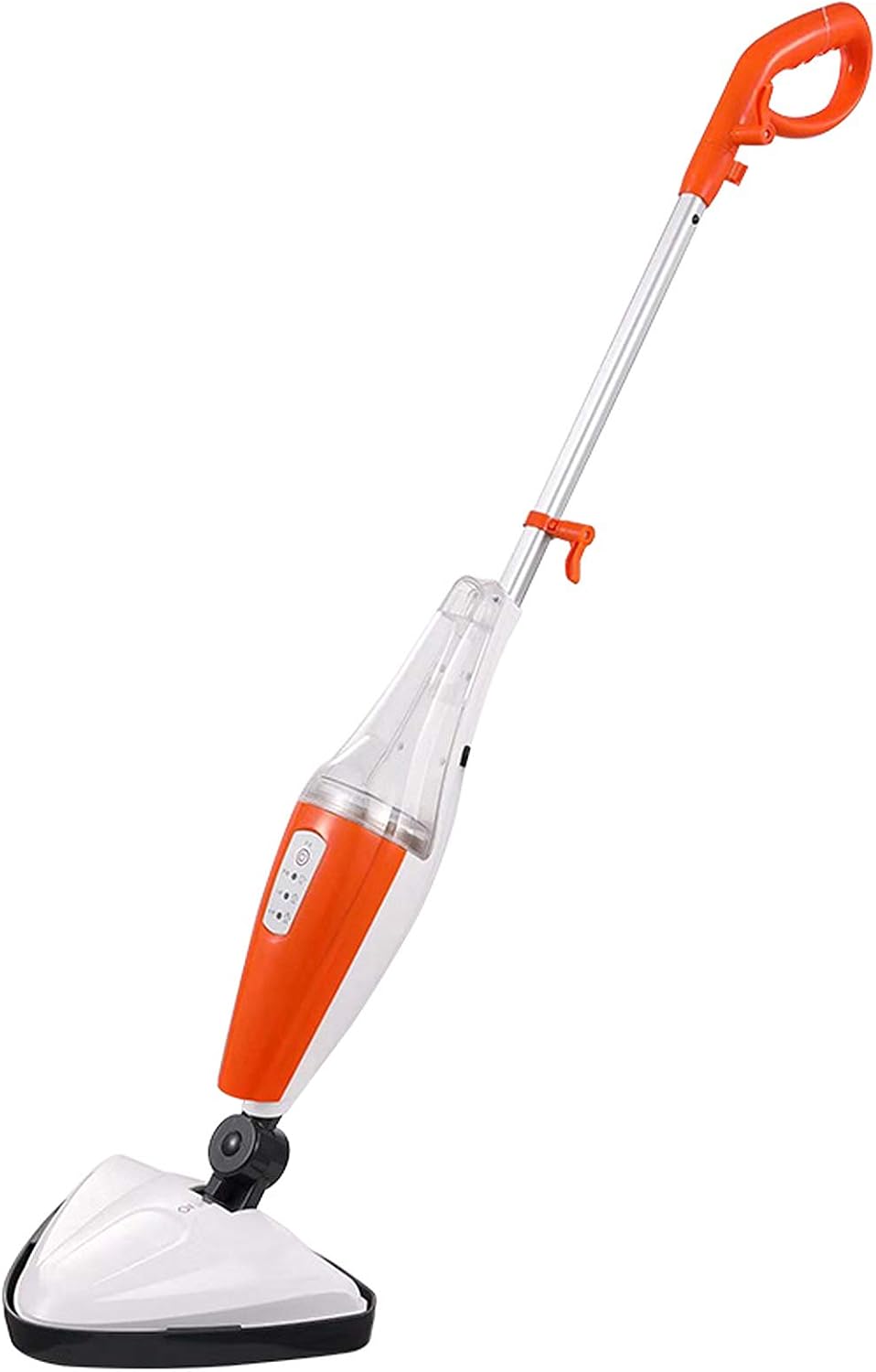 Steam Mop 1500W Multifunctional Handheld and Upright Floor/Carpet Steam Cleaner Mop Suitable for Hardwood Floors Tiles Laminates Orange