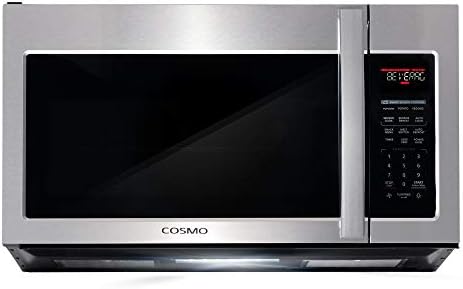 COSMO COS-3019ORM2SS 30 in. Stellar Collection 1.9 cu. ft. Over the Range Microwave Oven in Stainless Steel