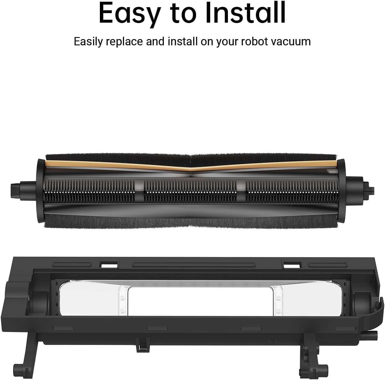 DREAME L40 Ultra Gen 2 Robot Vacuum Cleaner (White) and TriCut Brush