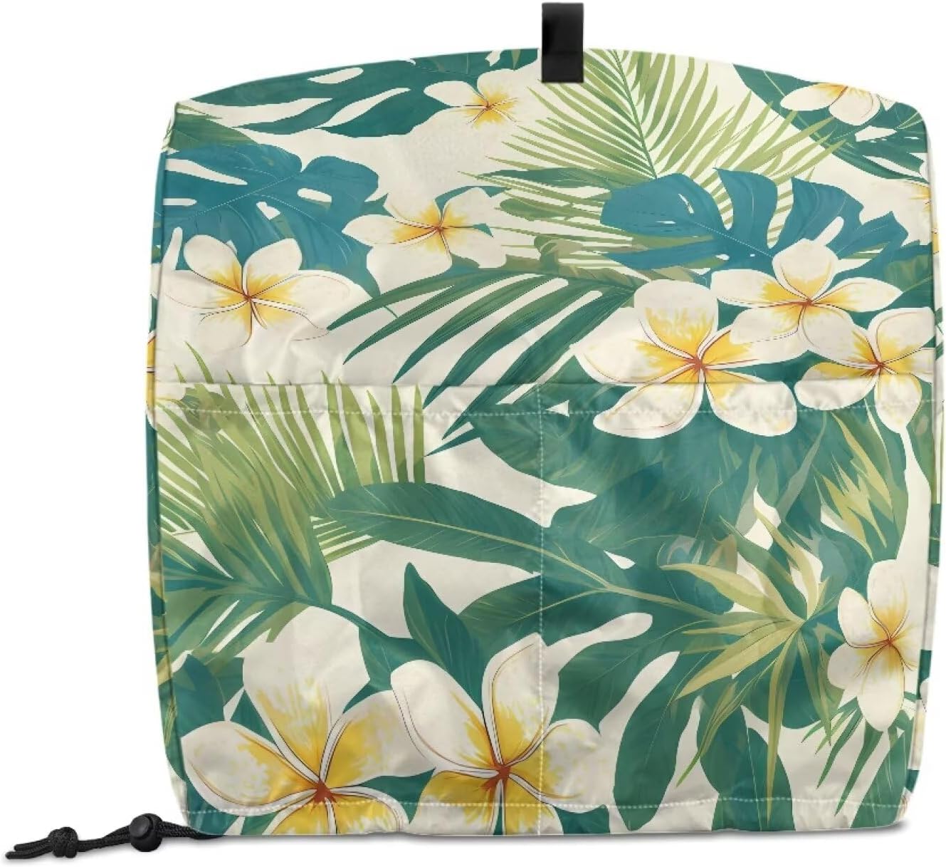 Stand Mixer Organizer, Stand Mixer Cover with Hook Portable Blender Covers Waterproof Sturdy Acessories Covers Fashion Kitchen Attachments Kitchen Accessories Tropical Leaves