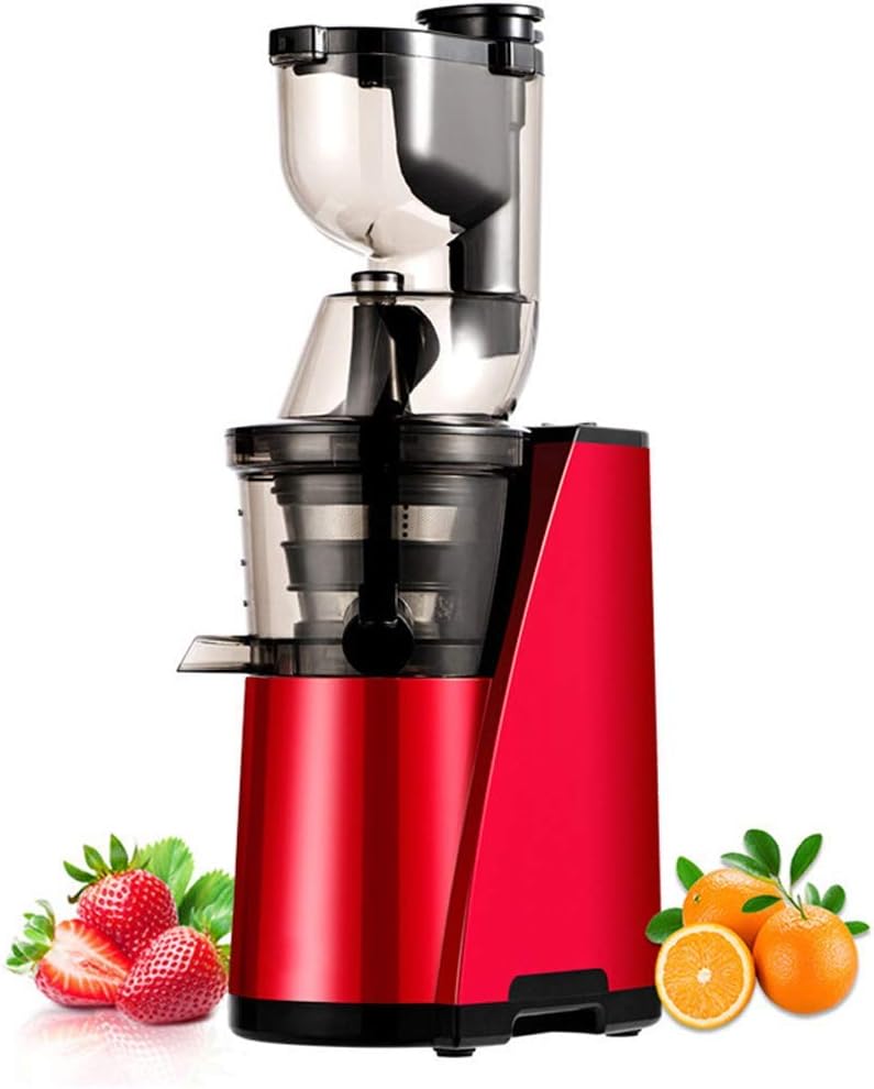 Juicer,Smoothie Blender, 80Mm Wide Caliber Separation Multifunctional Single Serve Blender with Food Chopper Ice Cream Making 150W Low Noise No Filter