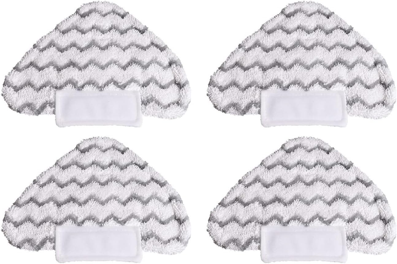 8-Pack Steam Mop Pads for Shark Lift-Away Pro and Genius S3973, Washable Microfiber Replacement Pads for Hard Floor Cleaning