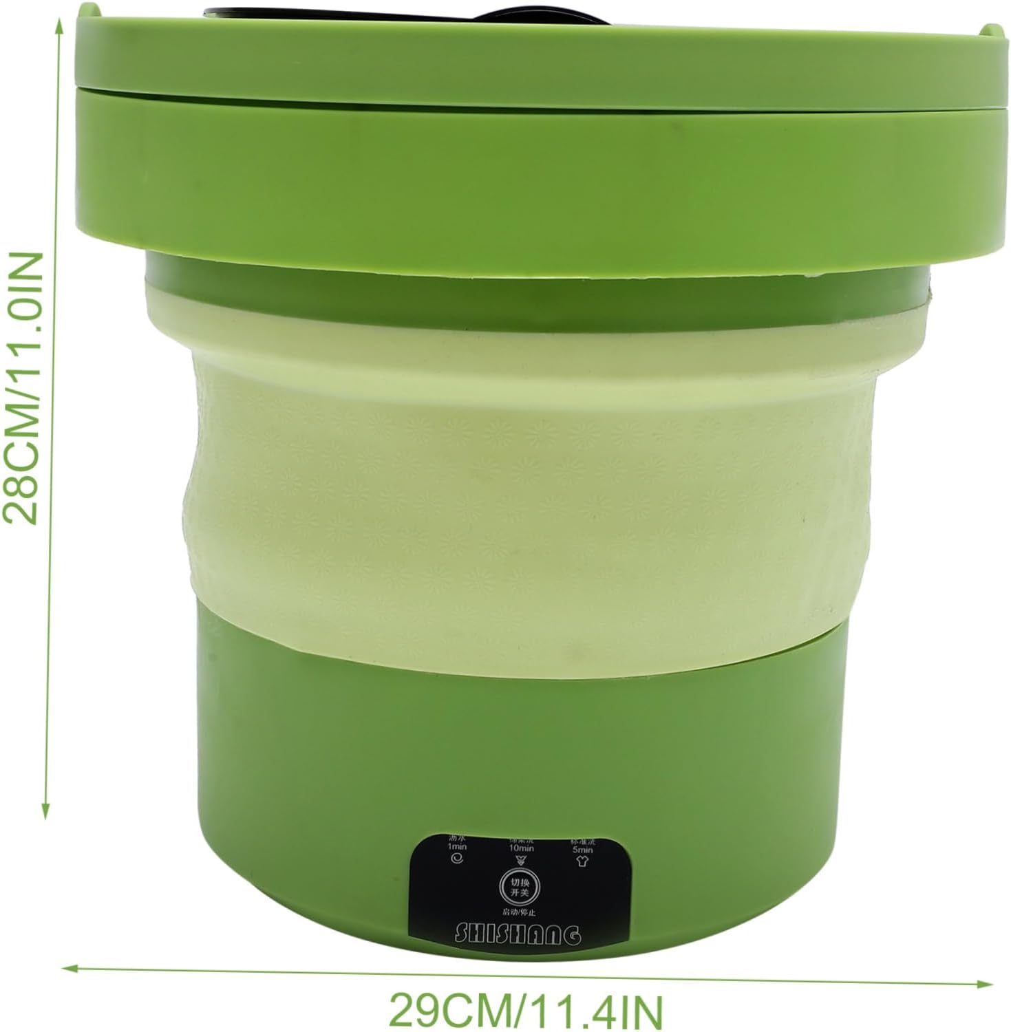 ARTIBETTER Small Washer Machine Portable Washing Machine for Camping Rv Dorm Spin Dry Compact Laundry