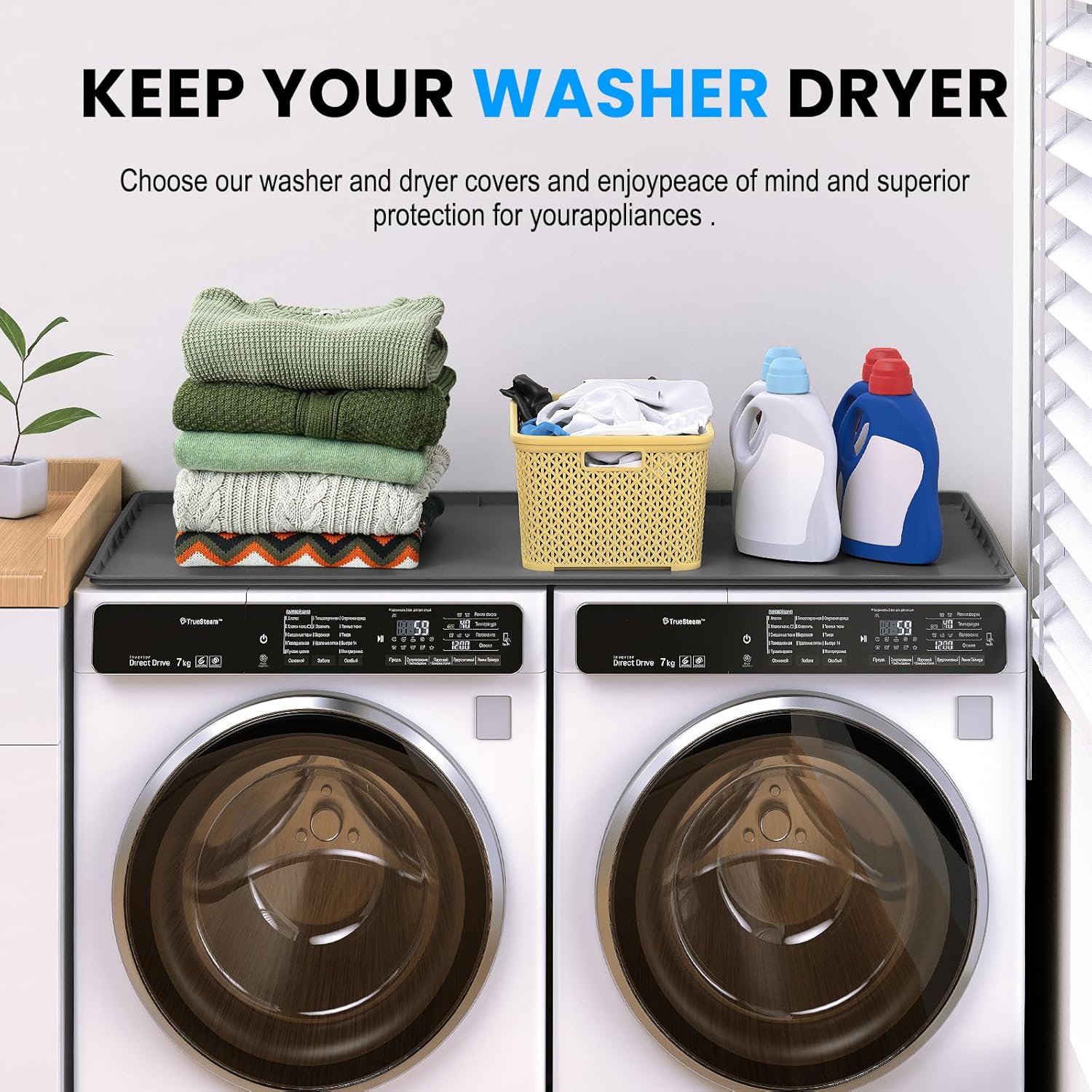 Washer Dryer Countertop - Large 54