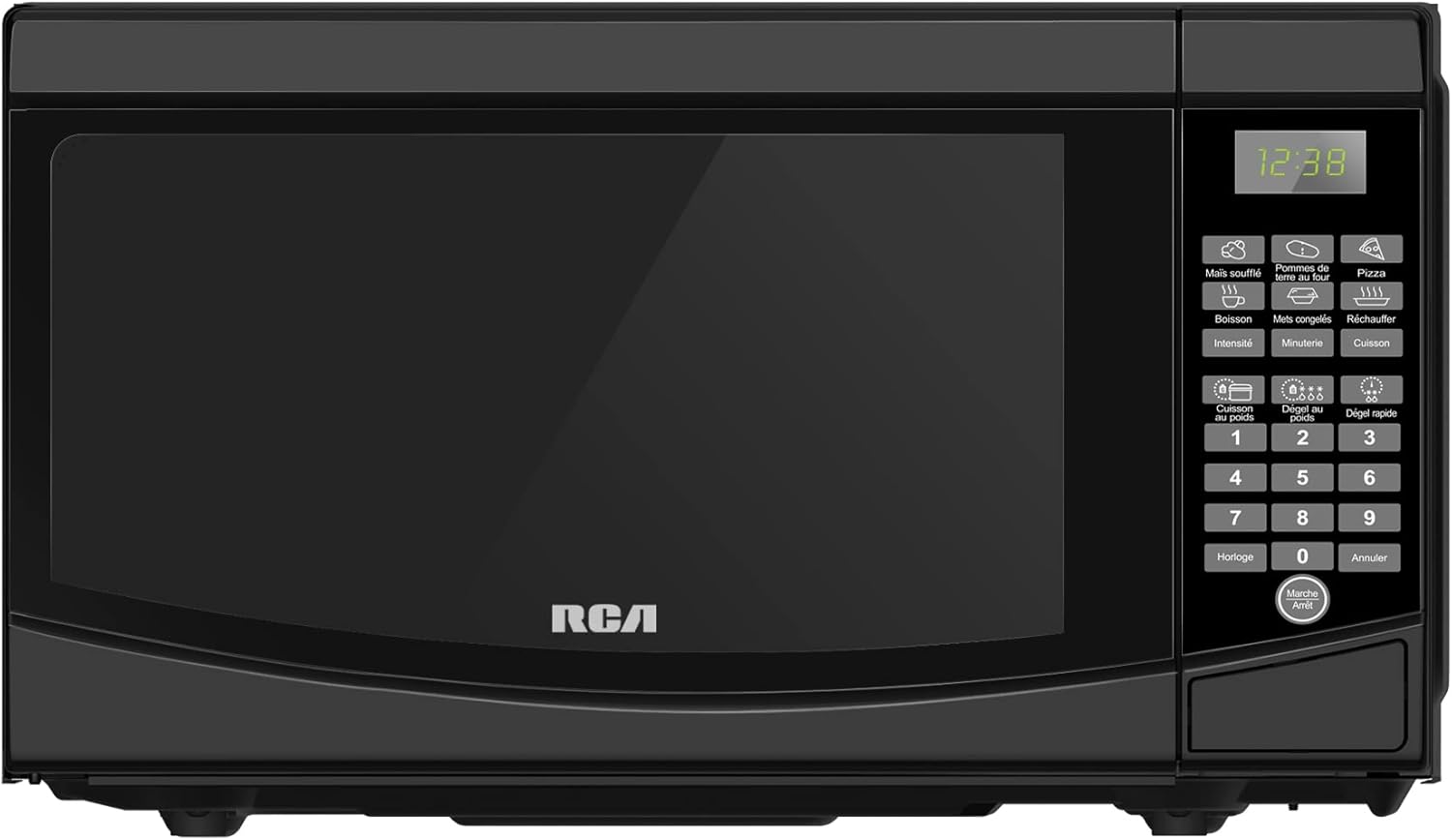 RCA 0.7 Cu. Ft. Microwave and BLACK+DECKER 4-Slice Convection Oven | Countertop Appliances Bundle