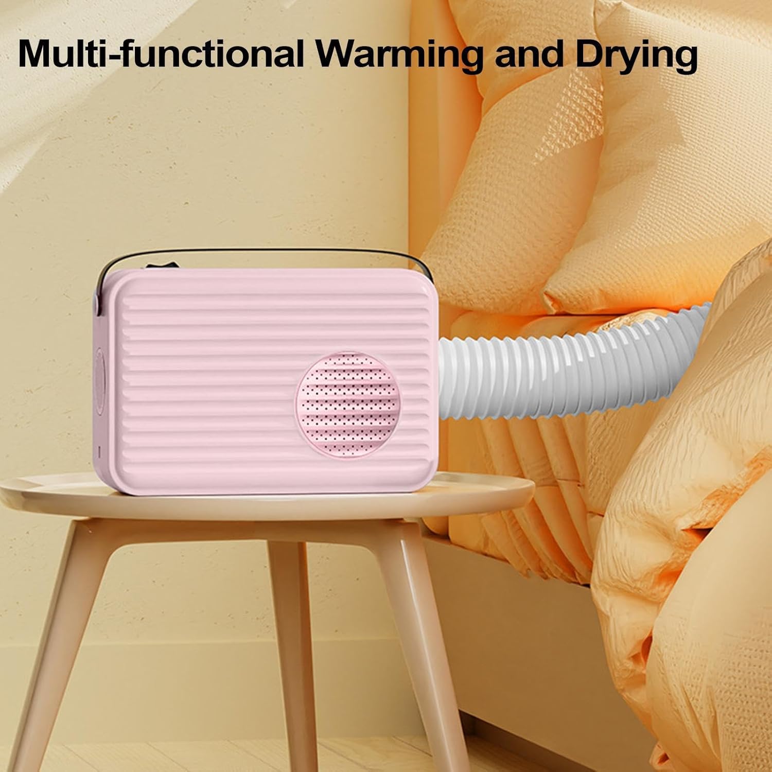 Portable Electric Drying Machine, Wet Laundry Fast Drying Portable Clothes Dryer - Laundry Electric Clothes Dryer for Clothes, Socks, Shoes, Pants, T-Shirt