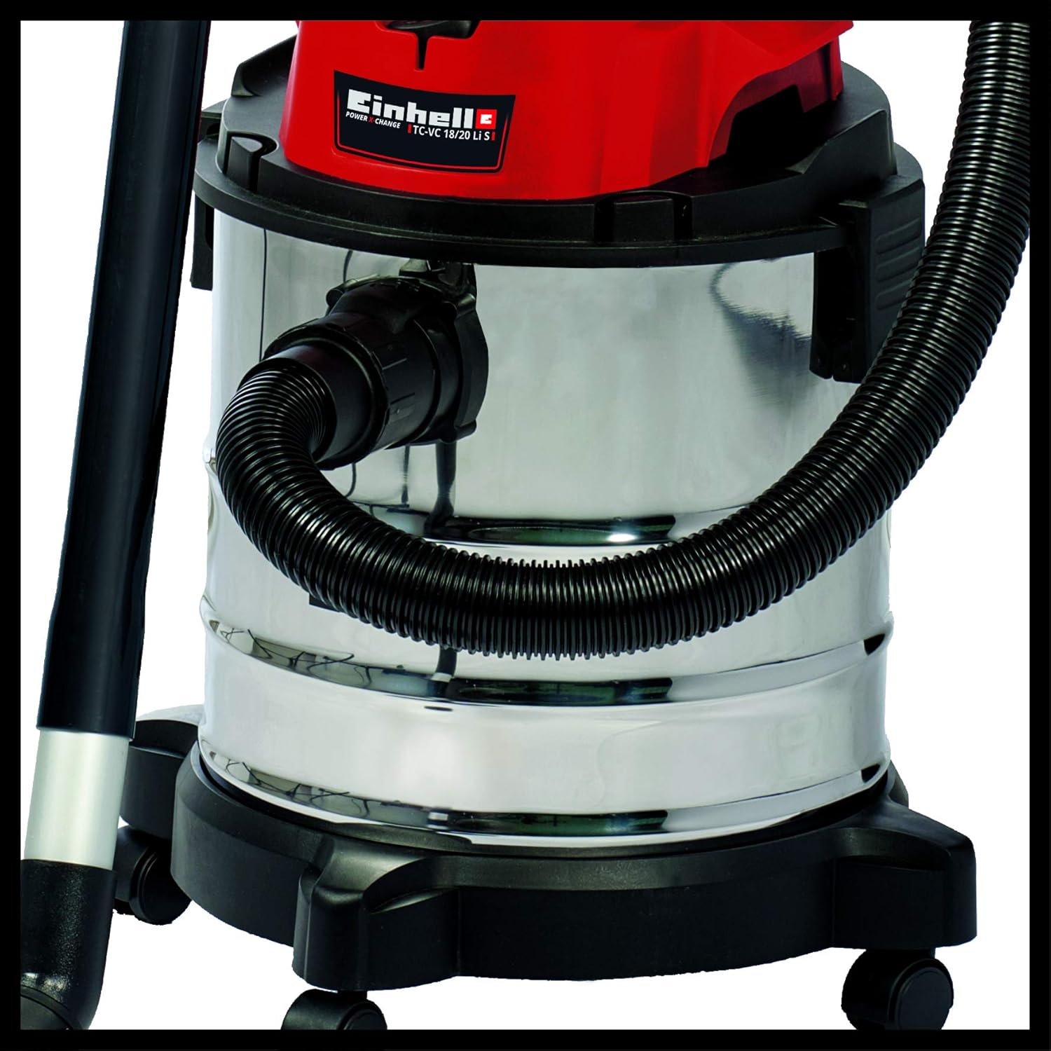 Einhell TC VC 18/20 Li 18 Volt Power X Change 4.75 Gal Cordless Wet/Dry Vacuum, Tool Only