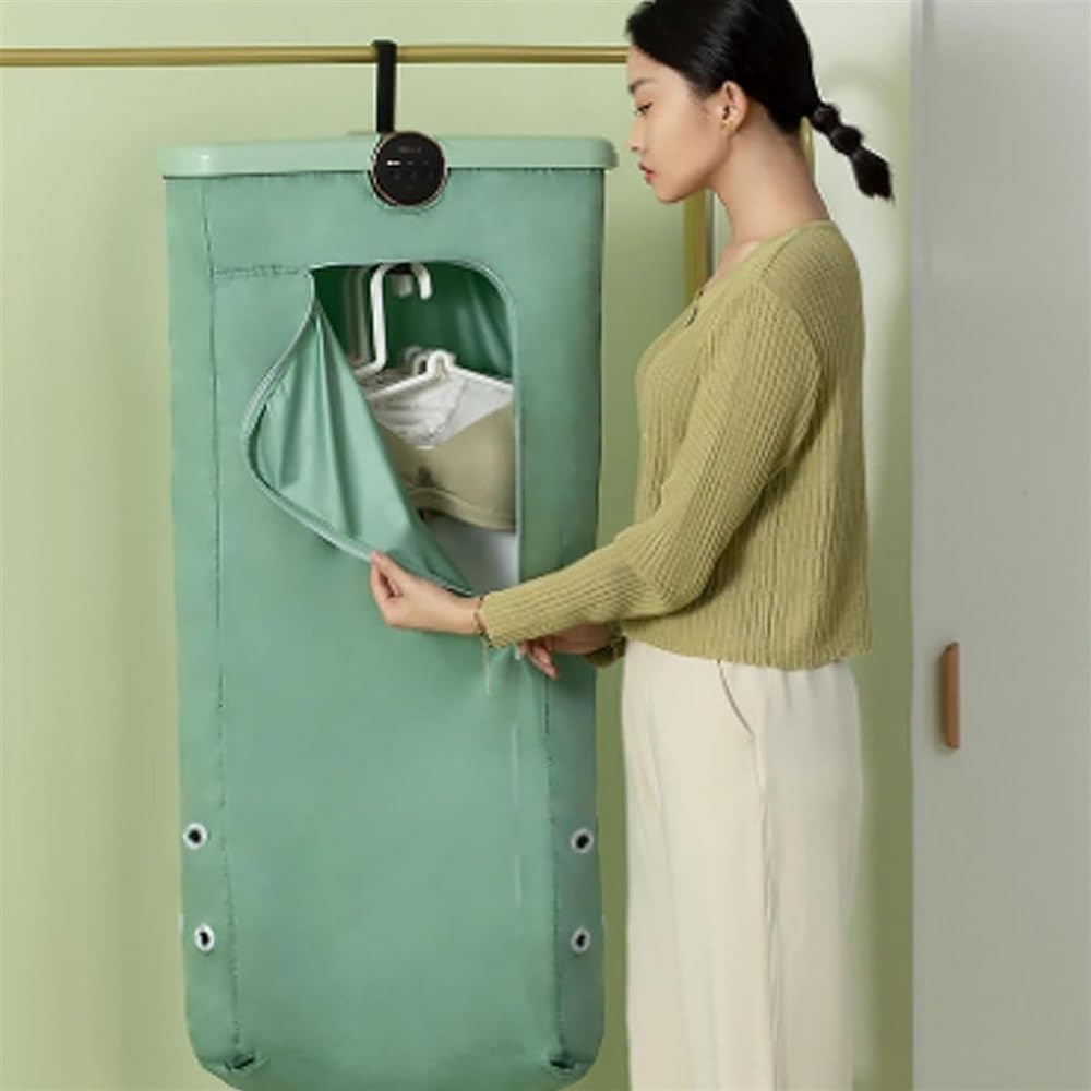 Fashionable Portable Clothes Dryers, Foldable 220v/400w Folding Mini Drying Rack with 212 * 289 * 82mm 10KG Weight Bearing Weight 1.4kg, Electric Clothes Dryer