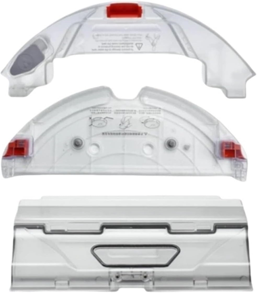 Compatible for Xiaomi Compatible for Roborock T7 T7PRO S5 Max S55Max S6 MaxV S6 Pure Robot Vacuum Cleaner Water Tank Dust Box Mop Rack Mop Cloth Parts(Light Yellow)