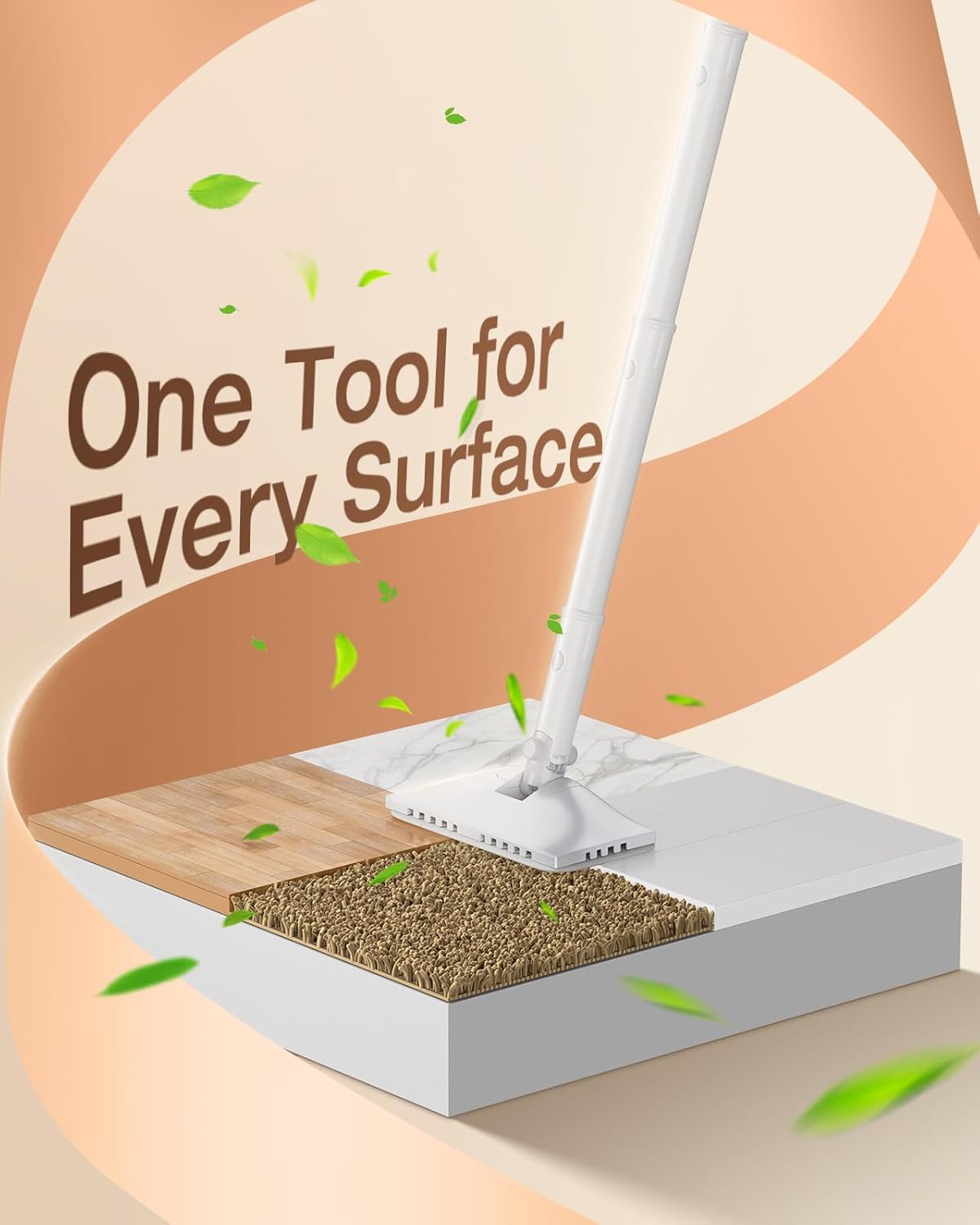 LABIGO 10-in-1 Steam Mop with Detachable Handheld Steamer, 350ml Tank, 10s Heat-Up, 248°F Steam Cleaner, 3-Level Control and Swivel Head for Floors, Carpets, Tiles, BBQ grill and Multi-Surface