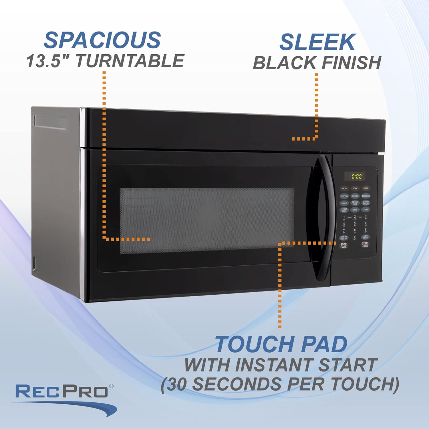 RecPro RV Microwave Over the Range 30