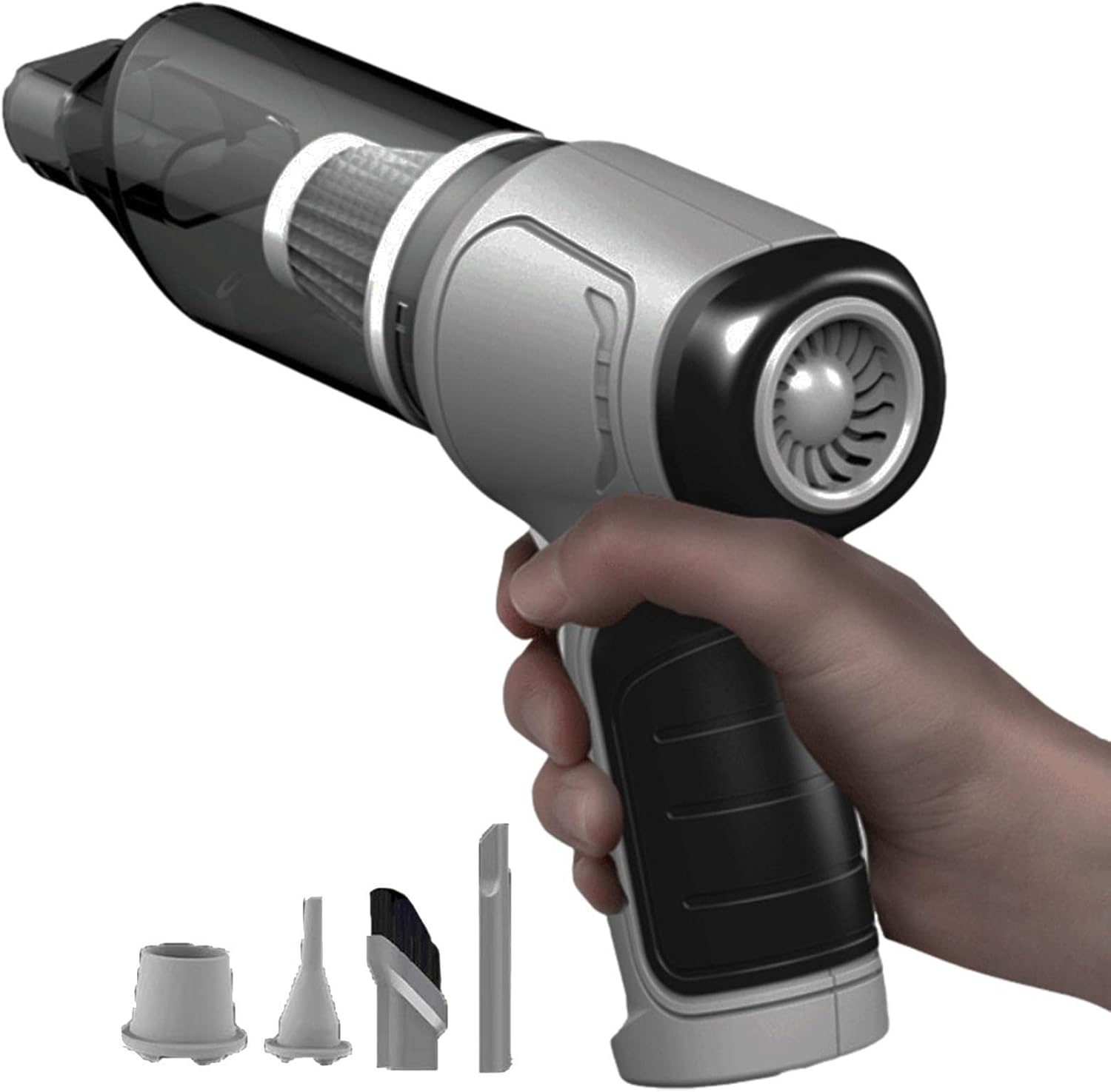 Handheld Vacuum Cleaner | 3 in 1 Hand Held Car Vacuum Cordless Rechargeable | 120W Electric Dust Blower Buster Vacuum Pump | Mini Vacuum for PC Laptop Console Piano Car