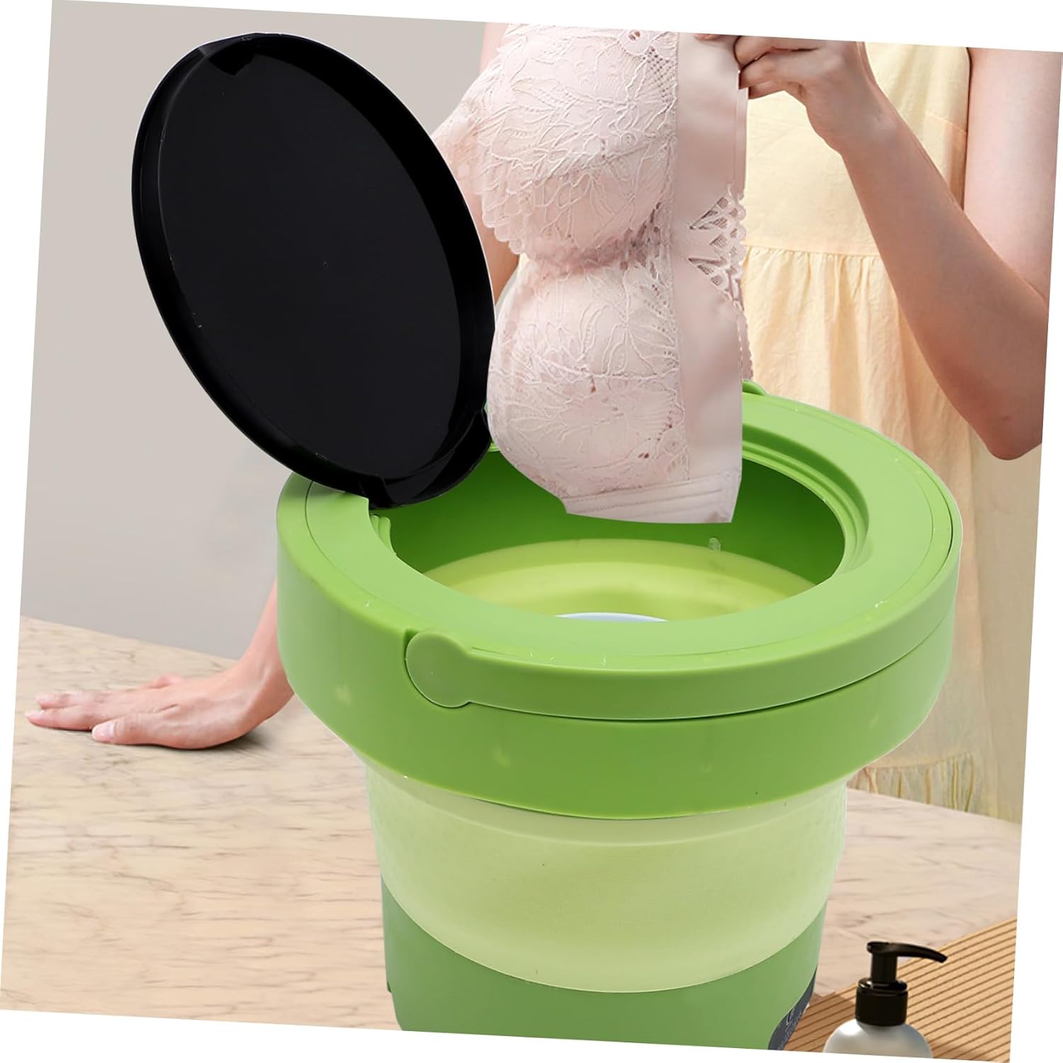 Mini Laundry Machine Portable Washing Machine for Camping Compact Washer off Washer