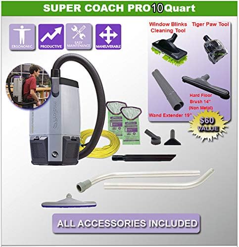 Pro-Team JL Super Coach Pro 10 Vacuum Premium