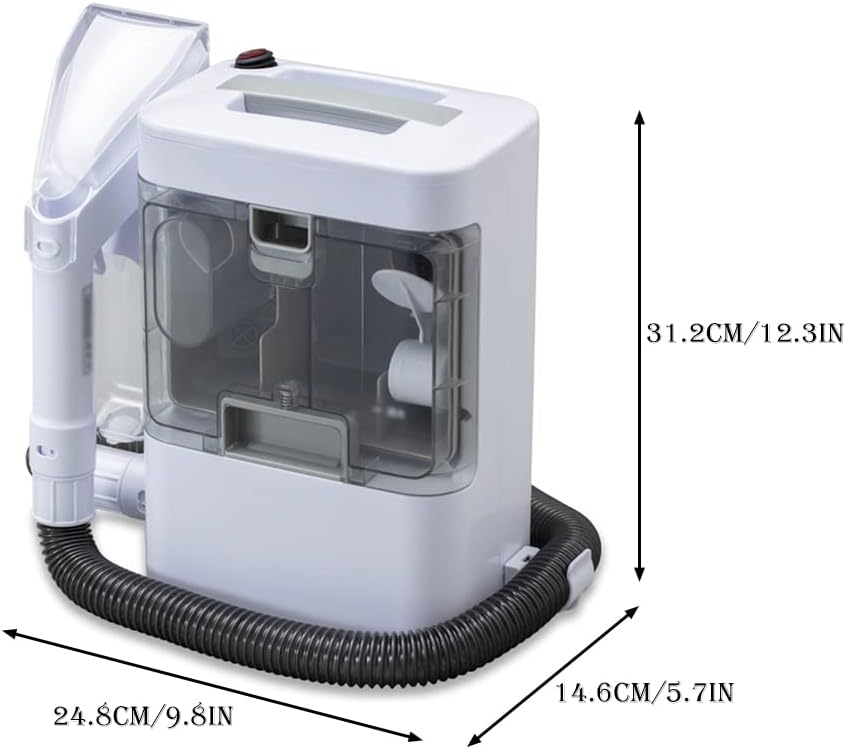 Canister Vacuum Cleaner Bagless Vacuums Double Tank Separation Strong Suction Strong Pressure Seepage Detachable Design Vacuum Cleaner for Car Seat