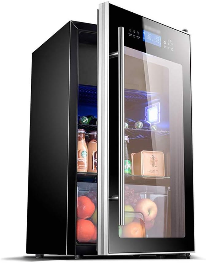 Built-in Wine Cooler with Dual Cooling Zones, Free-Standing Beverage Refrigerator with Glass Door, Beverage Refrigerator for Home Bar or Office